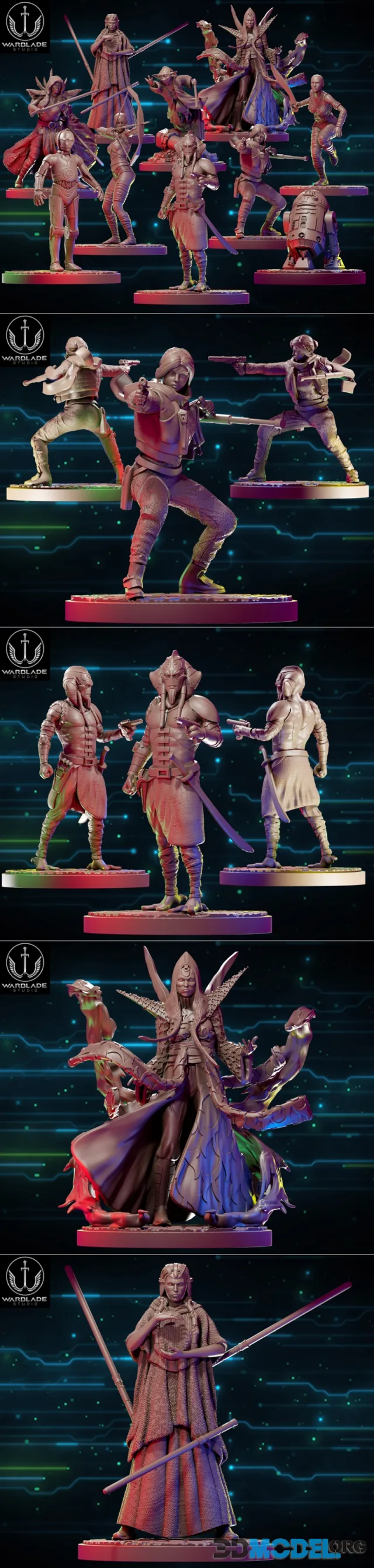 Warblade Studio February 2024 – Printable