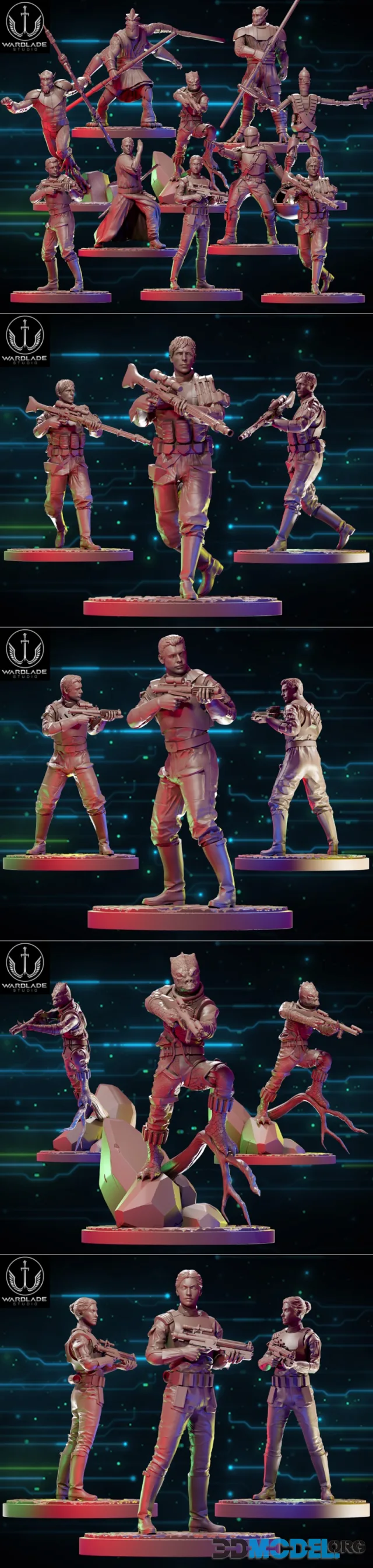 Warblade Studio May 2024 – Printable