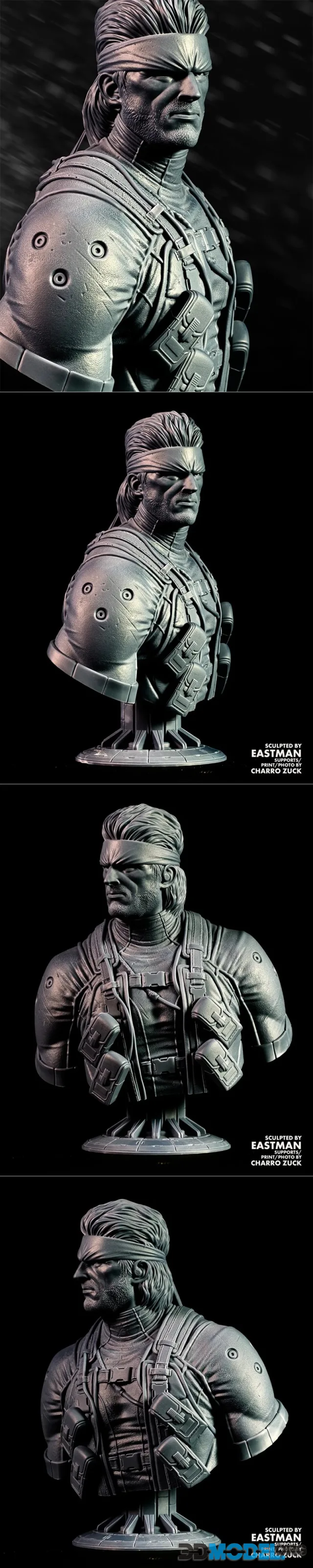 Solid Snake FDM – Printable
