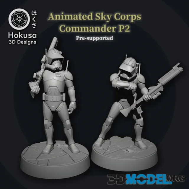 CC-2224 Cody - Phase 2 - 7th Sky Corps - HU142 – Printable