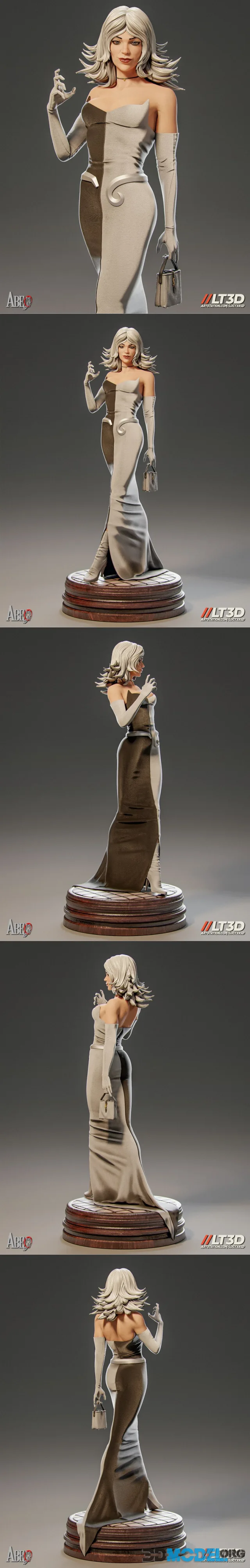 Abe3D - Black Cat Hellfire Gala – Printable