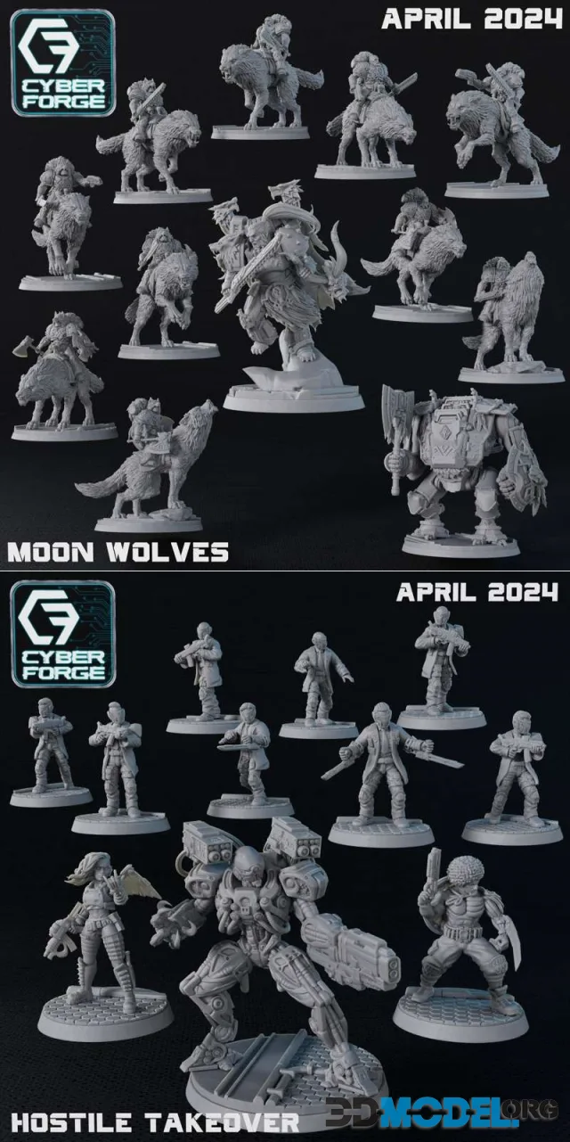 Cyber Forge - Hostile Takeover April 2024 – Printable