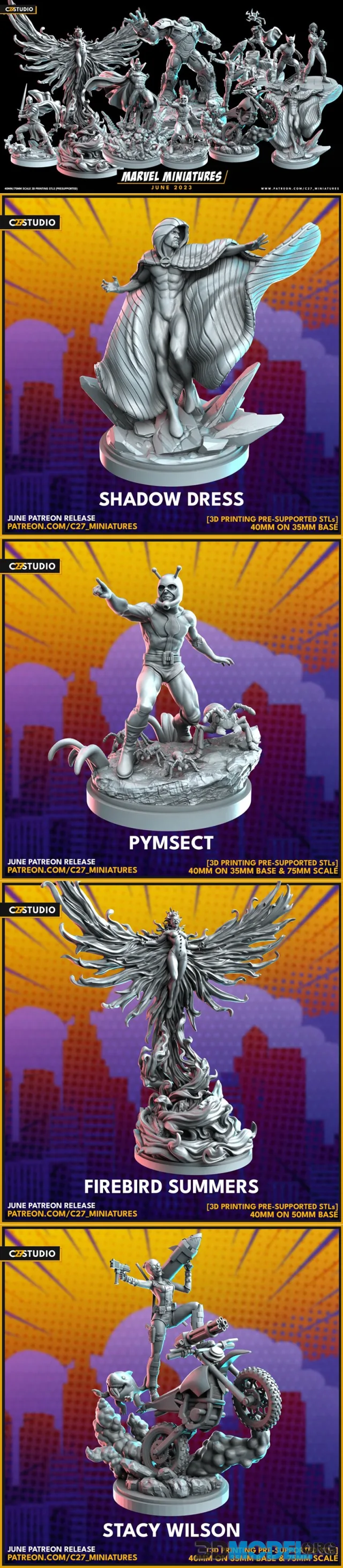 C27 Minis June 2023 – Printable