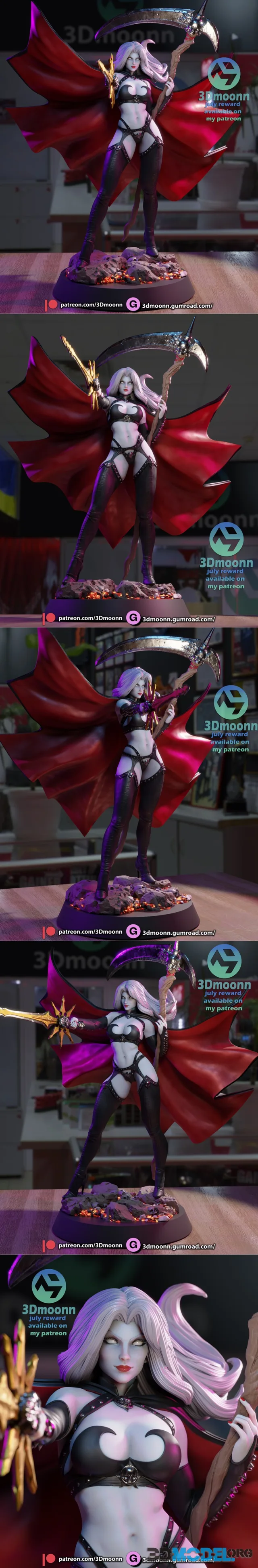 3DMoonn - Lady Death – Printable