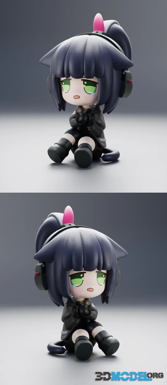 Jessica Chibi (Arknights) – Printable