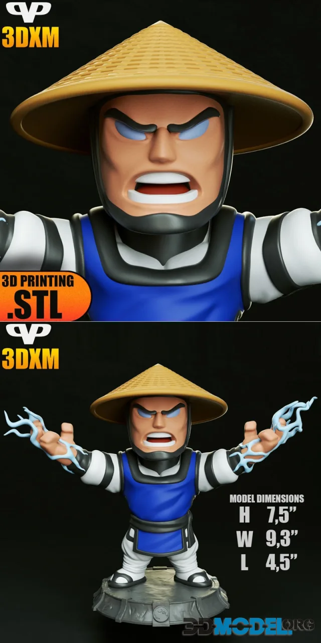 Lord Raiden Chibi – Printable