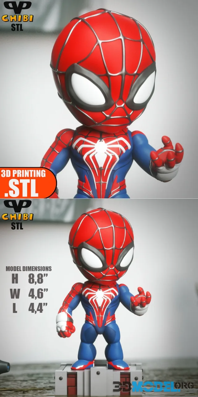 Spider-Man 2 PS5 Chibi – Printable