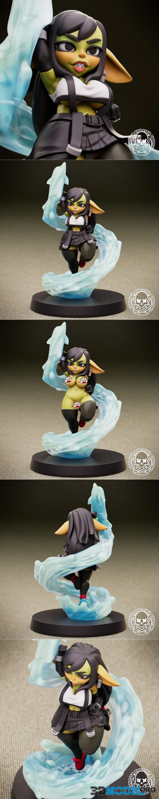 Jigglystix - Tifa Goblin – Printable
