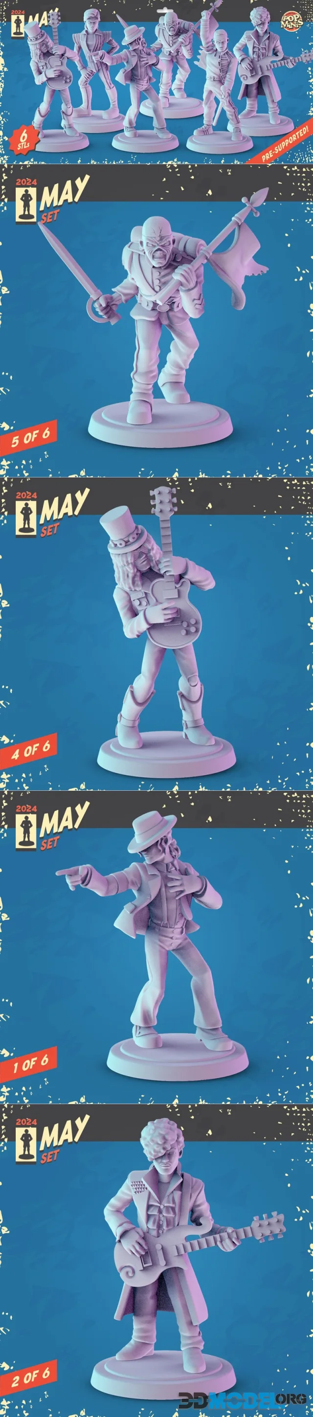 Pop Minis May 2024 – Printable