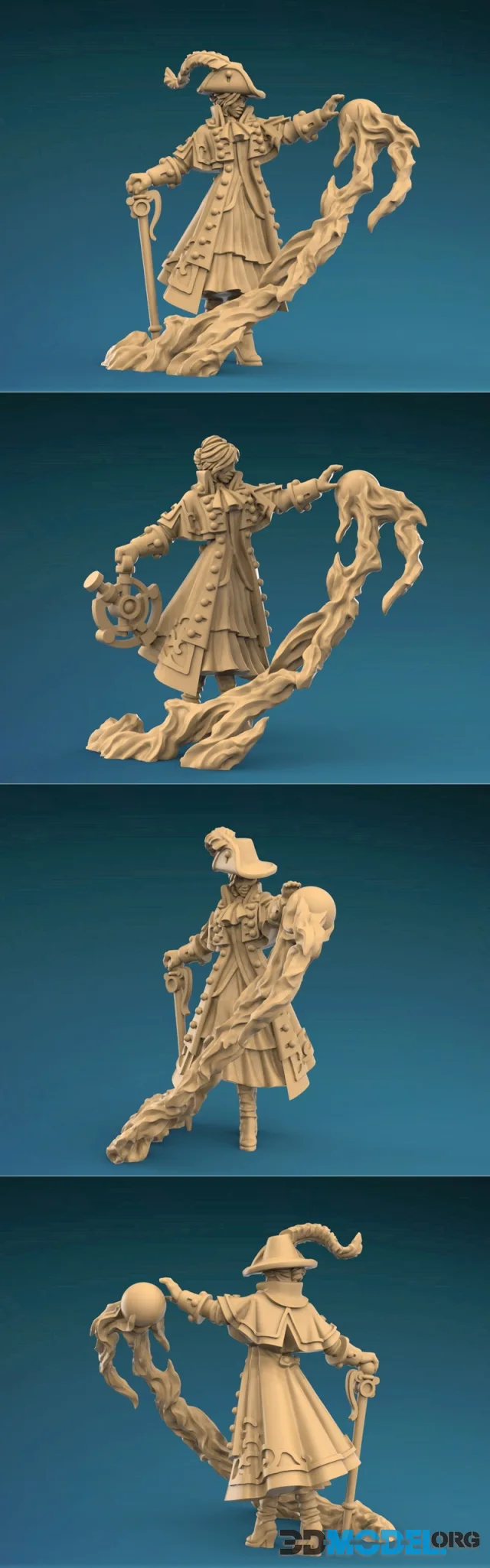 Commander mage female – Printable