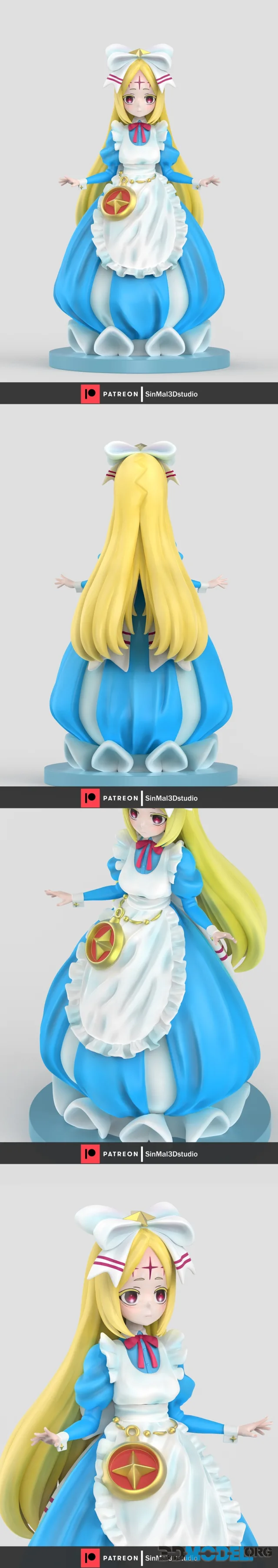 Sin3Dstudio - Alice Mahou Shoujo Ni Akogarete – Printable
