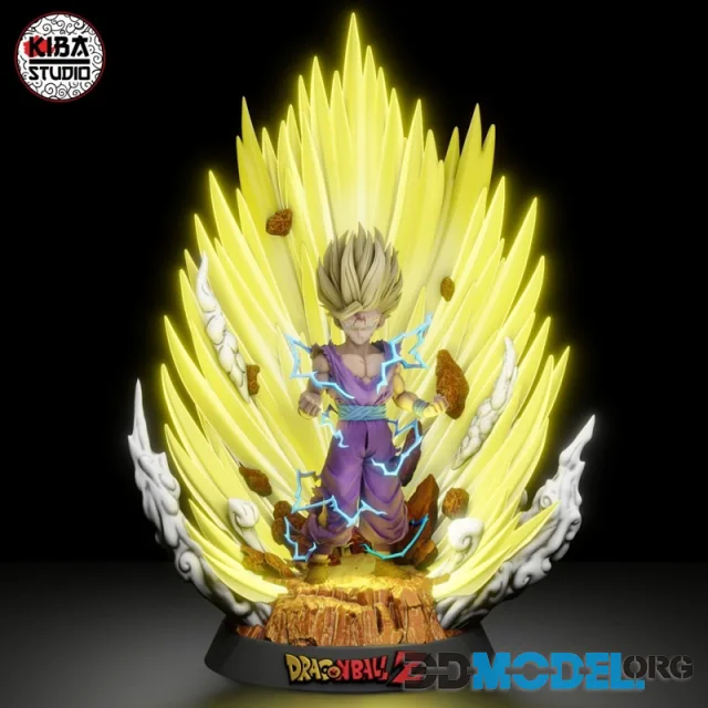 Kiba Studio - Gohan Super Saiyan 2 – Printable