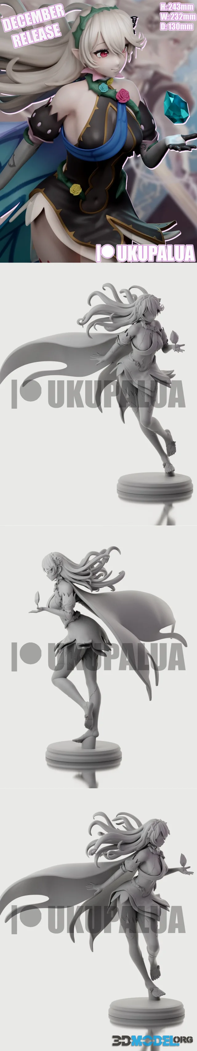 Ukupalua - Corrin - Fire Emblem Fates – Printable