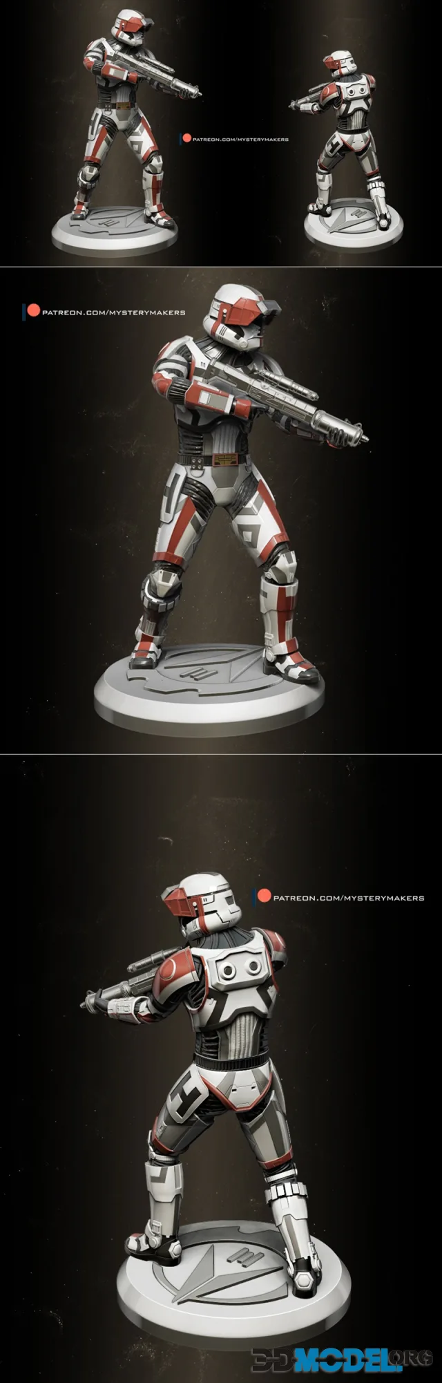 Havoc trooper statue – Printable
