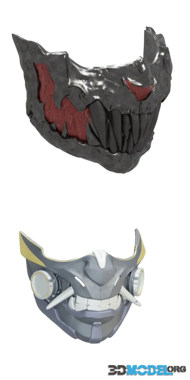Scorpion MK1 Mask Alternate 1-2 – Printable