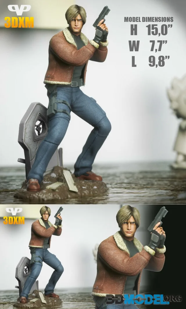3DXM - Leon RE4 – Printable