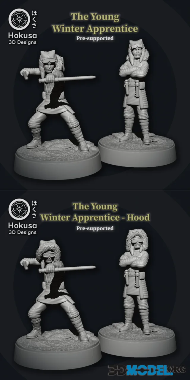 Ahsoka - Young - Winter Gear - HU146 – Printable