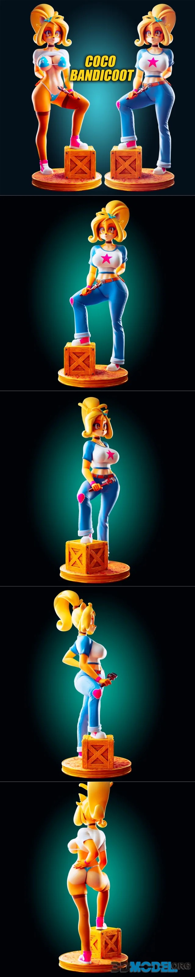 Officer Rhu - Coco Bandicoot – Printable