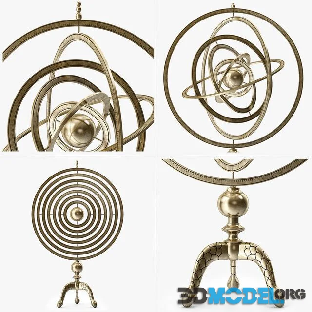 Arteriors Copernicus Armillary