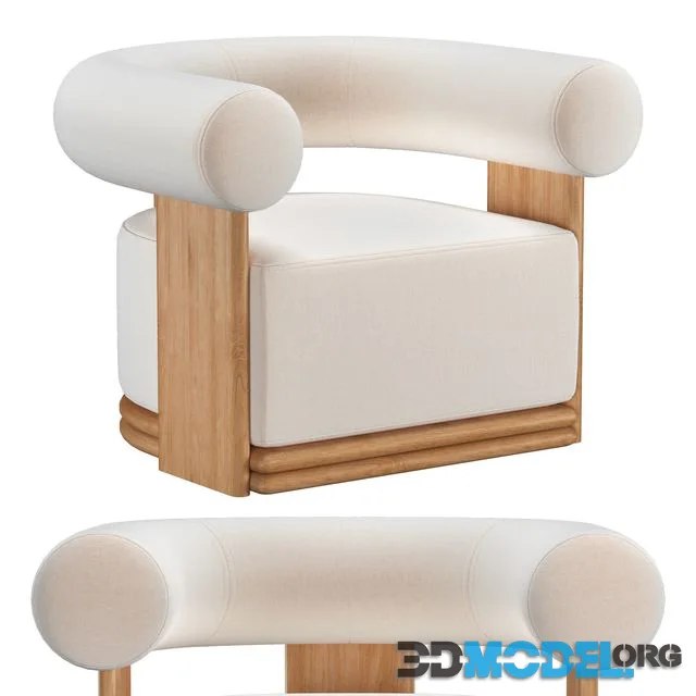 BONDI TEAK SWIVEL LOUNGE CHAIR