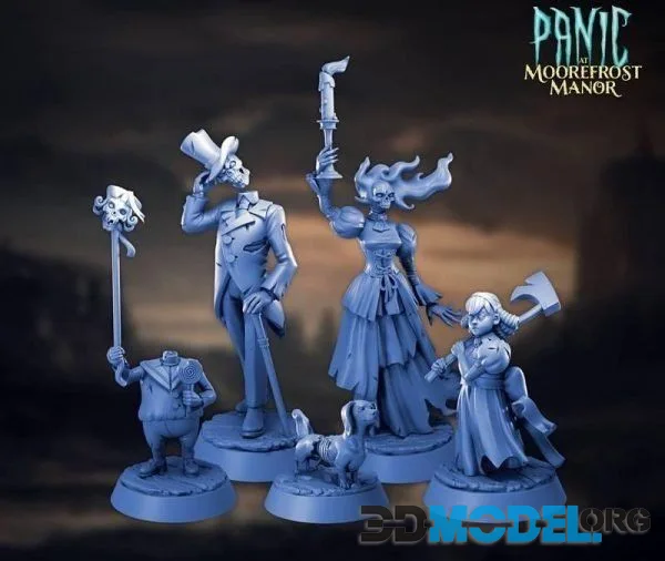 Broken Anvil Miniatures – Ghosts 1