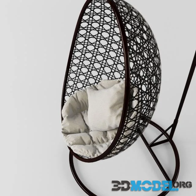 Chair swing hanging cocoon, with a pillow Boyscout (Scout)