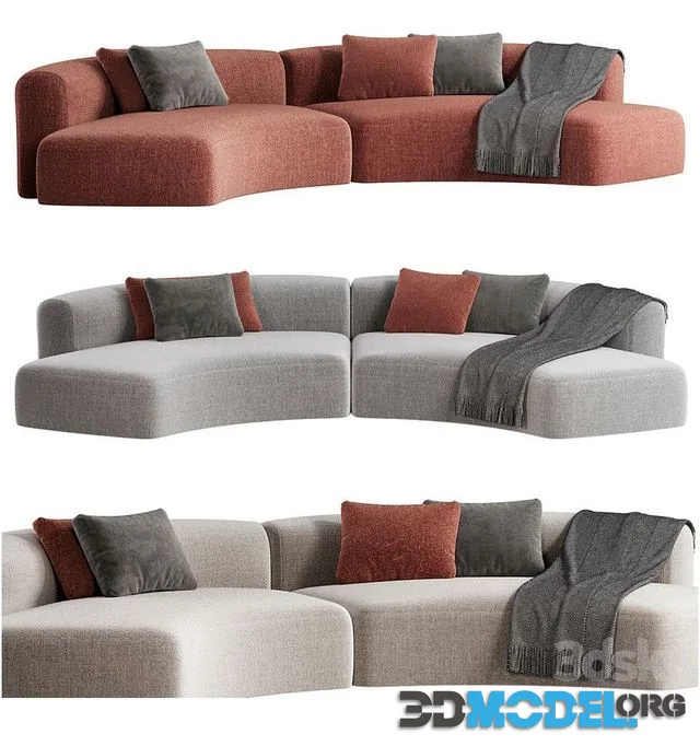 Cozy Curve Sofa