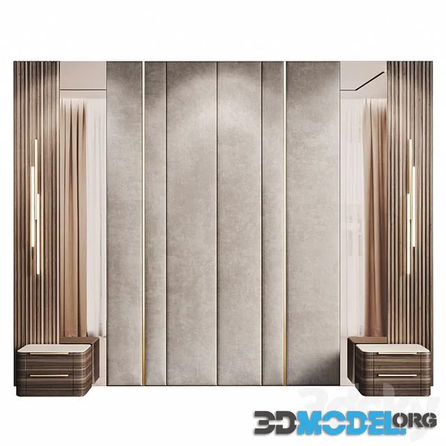 Decorative wall panel and headboard 5