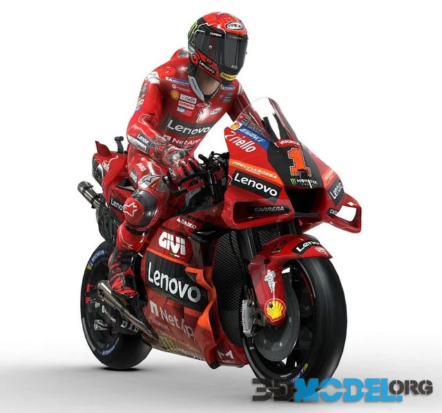 3D Model – Ducati GP23