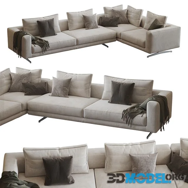 Flexform Sofa Campiello (corner)