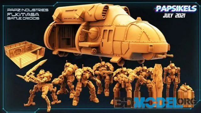 Fukimasa Batle Droid (Papsikels juli 2021)