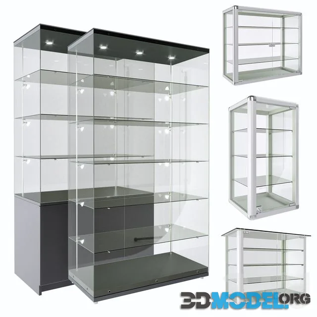 Glass shelves