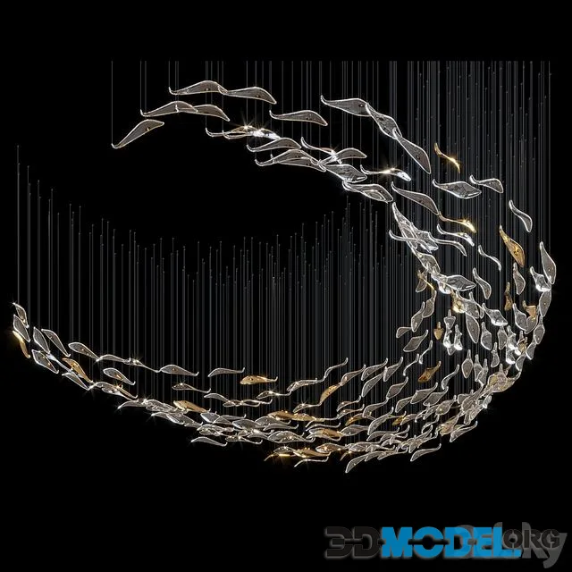 Hanging arrangement Vargov Design - Swarm