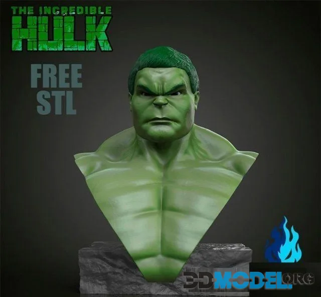 Hulk bust