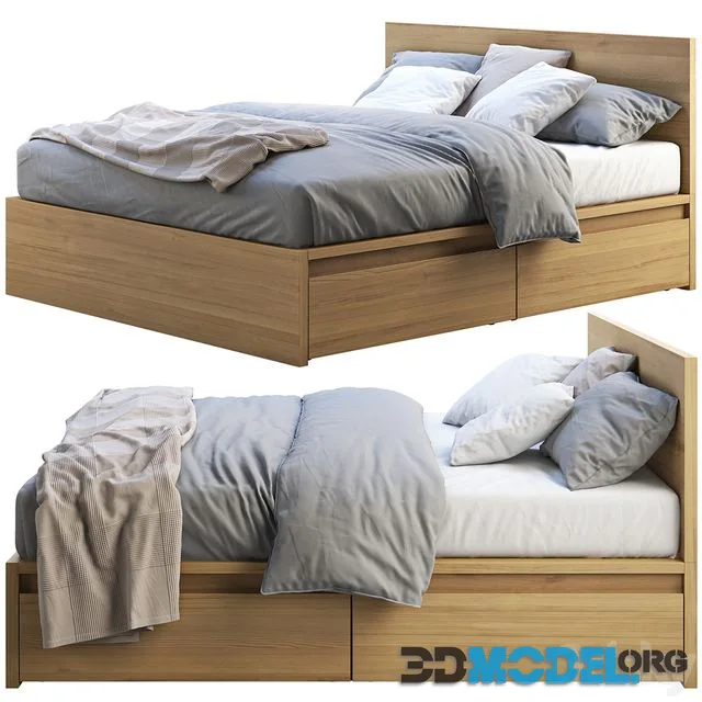 Ikea Malm bed 2