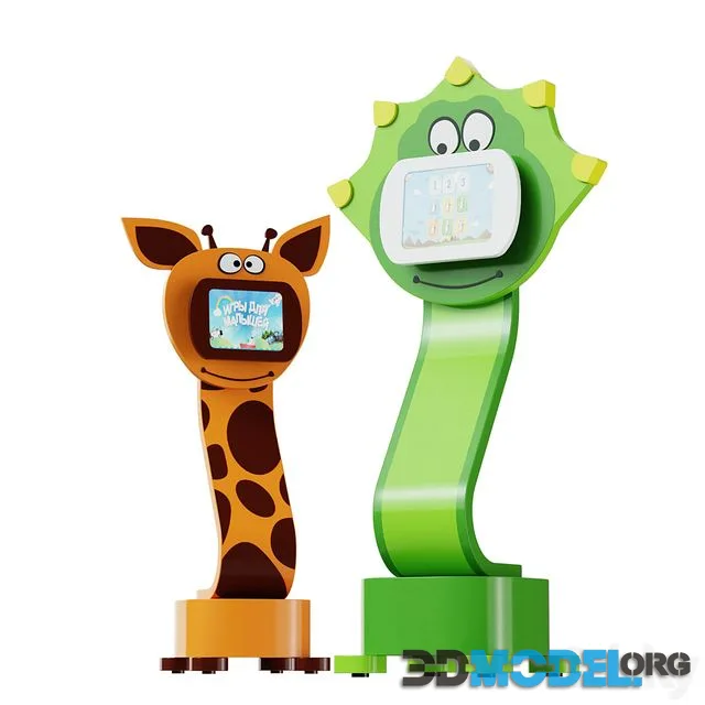Infostend children's Giraffe ,Dragon