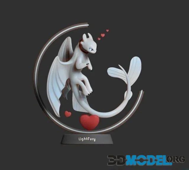 Light Fury Dragon