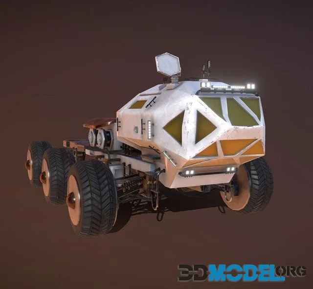 3D Model – Martian Rover
