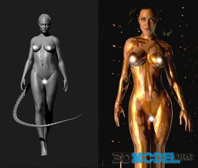 Megha L – Angelina Jolie – Grendel’s Mother
