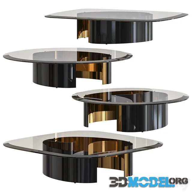 Minotti Bangle Tables Set