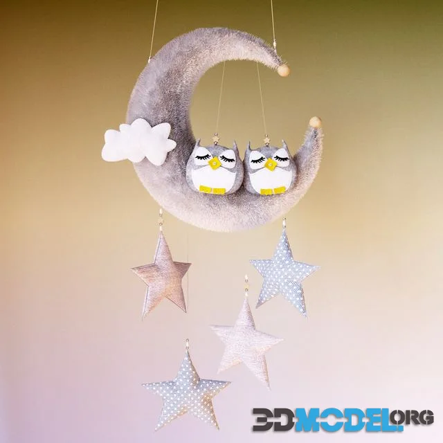 Mobil with owls