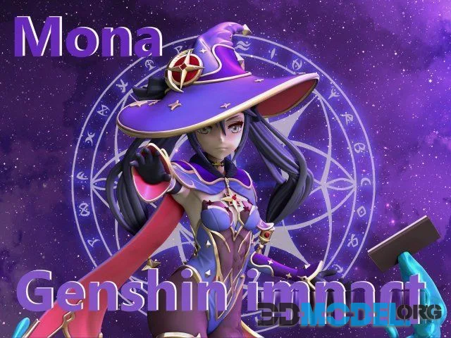 Mona v2 – Genshin Impact