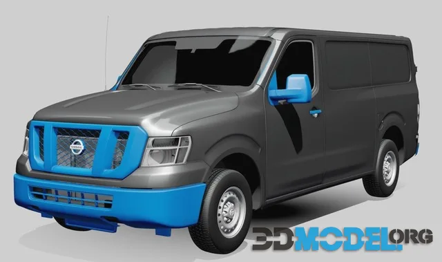 Nissan nv cargo 1500v6 s 2022rar (Blender)