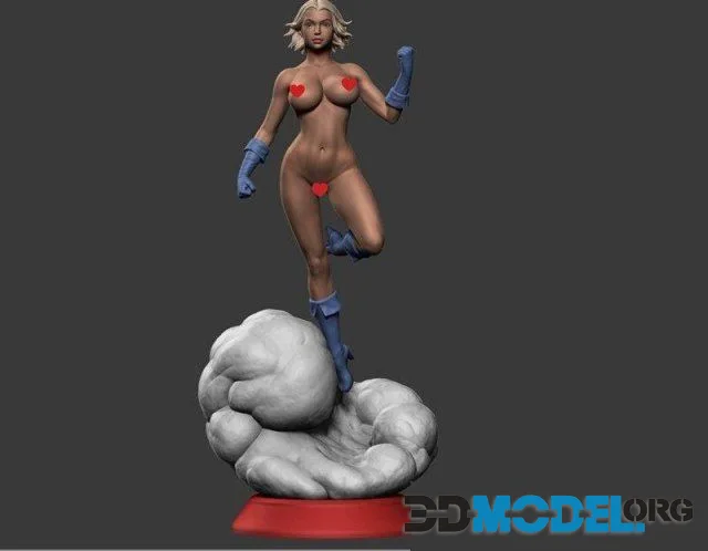Power Girl NSFW Version