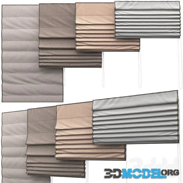 Roman Blind 9 set