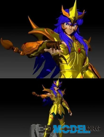 Saint Seiya Milo Scorpio