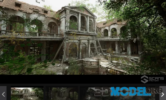 [SCANS] Abandoned Manor - Ruins in the Dark Wood