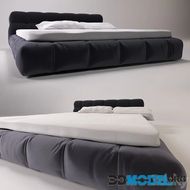 Tufty bed