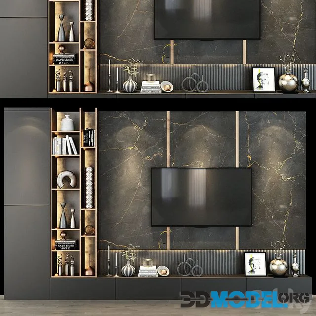 TV shelf 0282