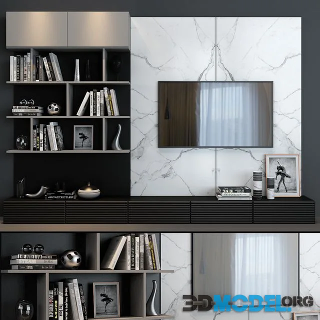 TV Wall set 37